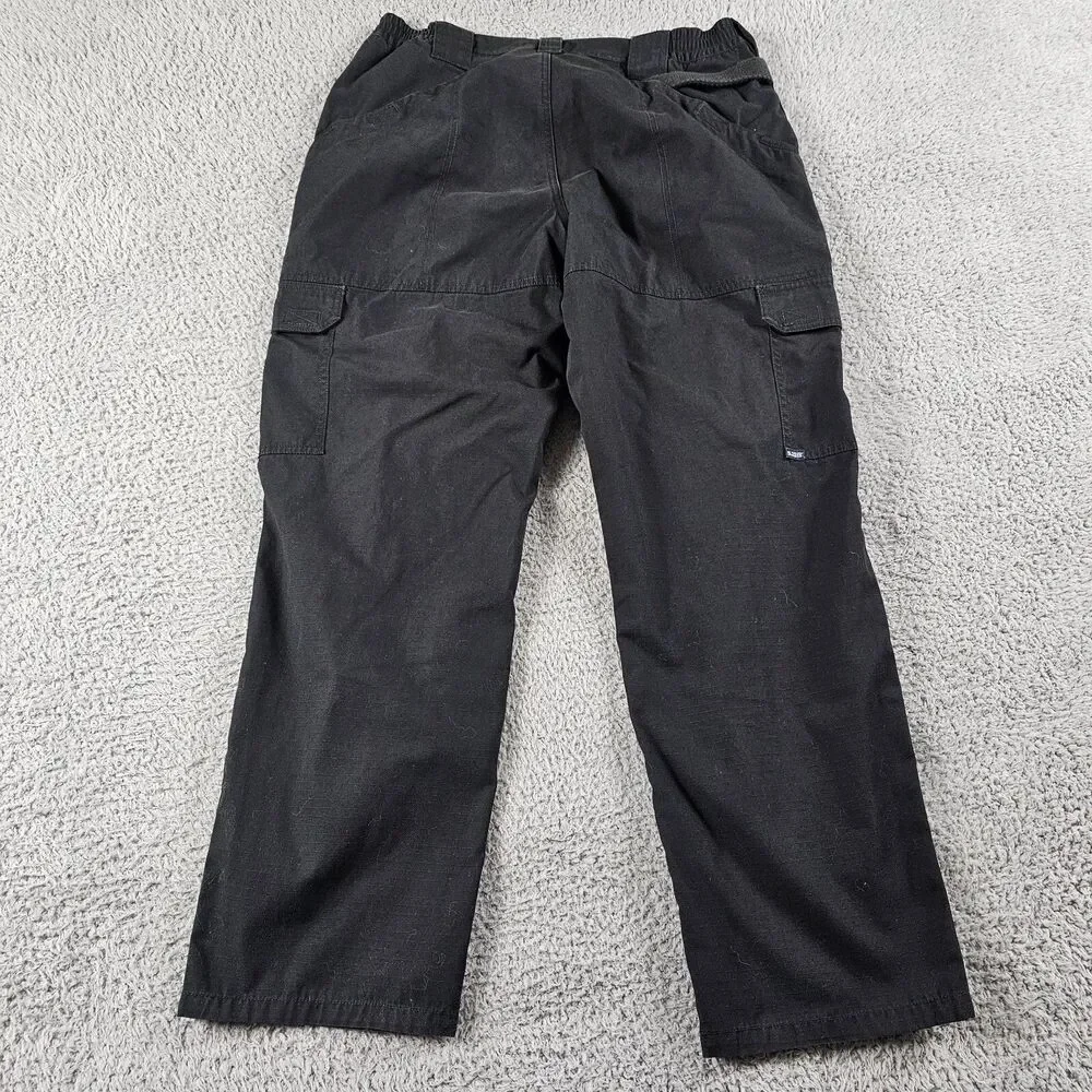 5.11 Tactical Pants Mens 34x30 Black Taclite Pro Ripstop Cargo Utility Military